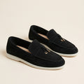 Loafer (mocassin) noir b daim