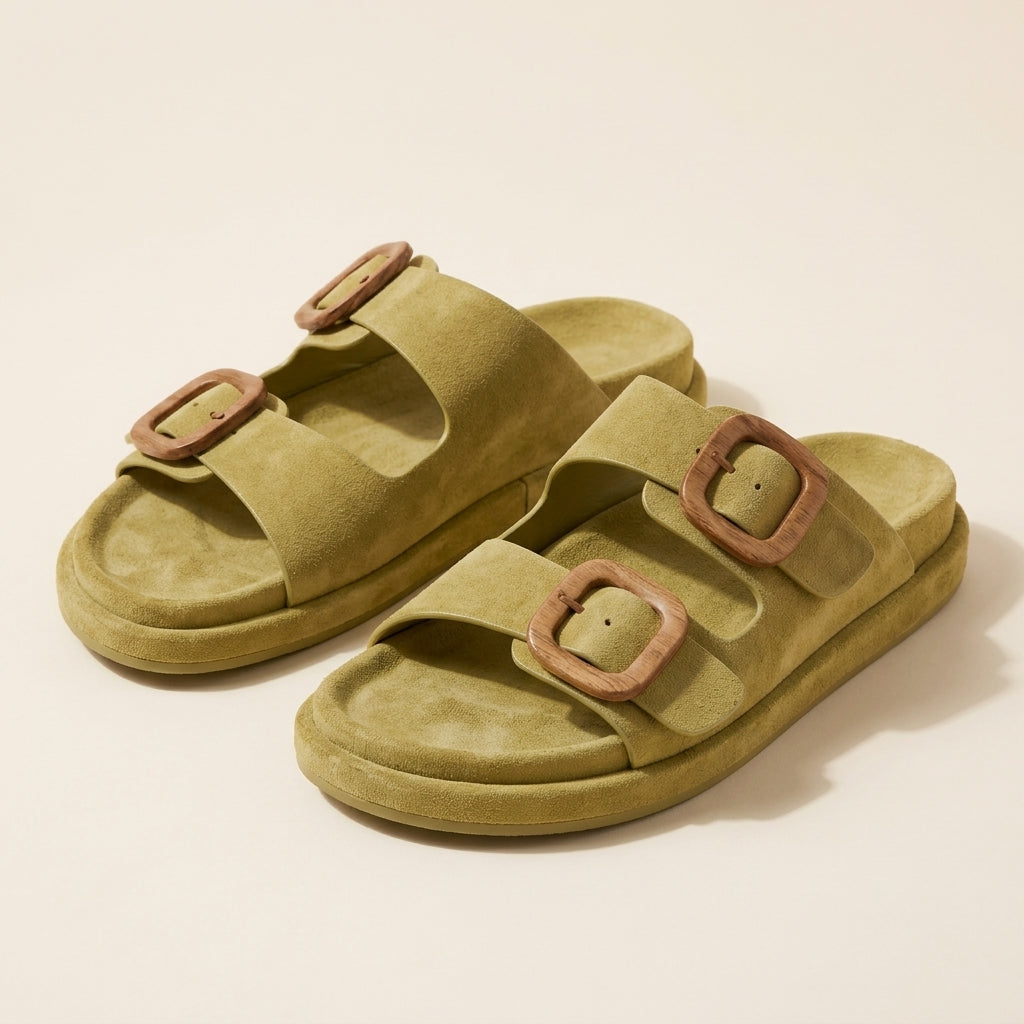 Sandales plates (mules)